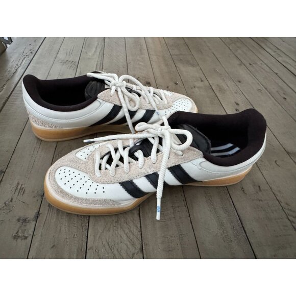 Bad Bunny x Adidas Gazelle Indoor Core White Size 8.5 - Picture 6 of 9